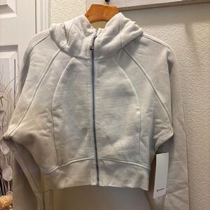 Lululemon Size 10 Scuba - Full zip, Cropped Hoodie